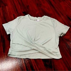 Girl’s Mint Green Crop Top